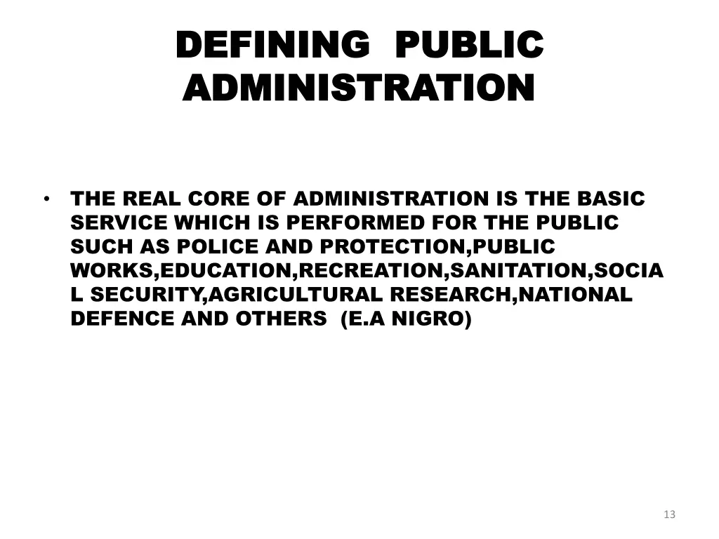 defining public defining public administration 2
