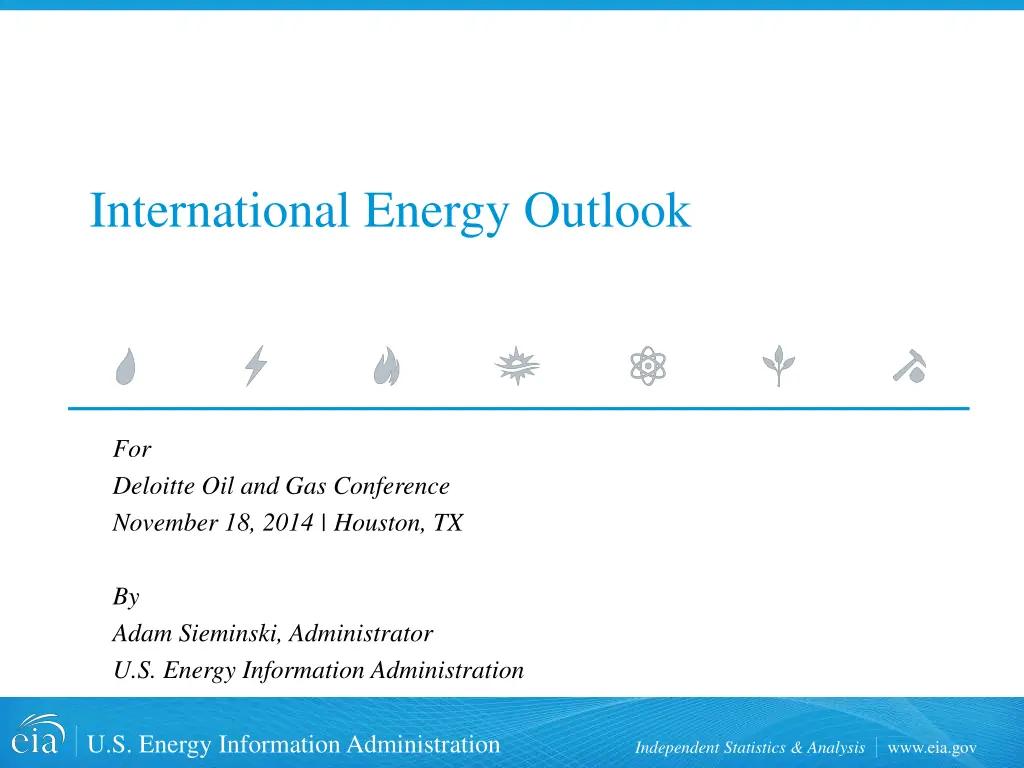 international energy outlook