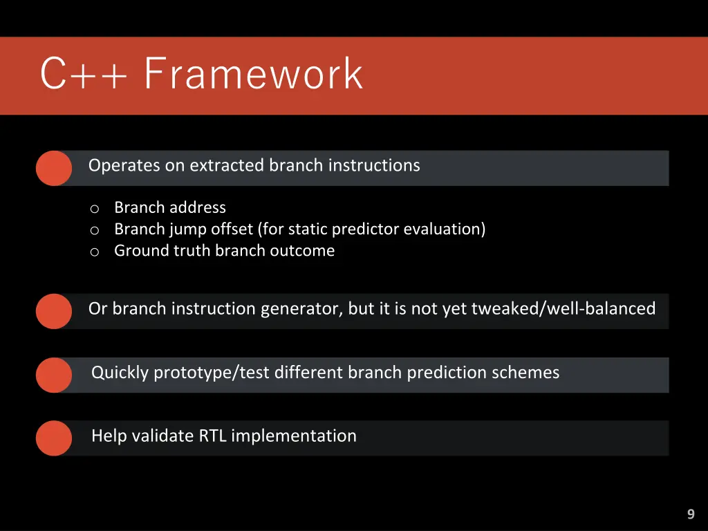 c framework