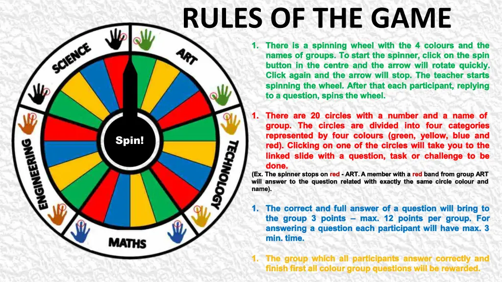 rules of the game