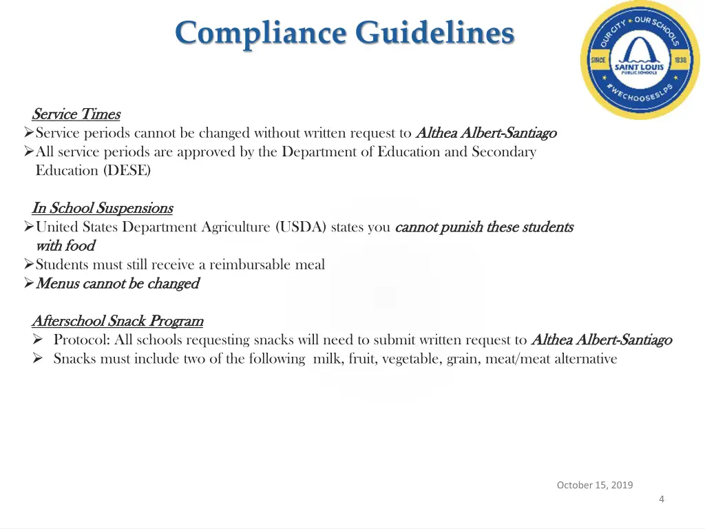 compliance guidelines