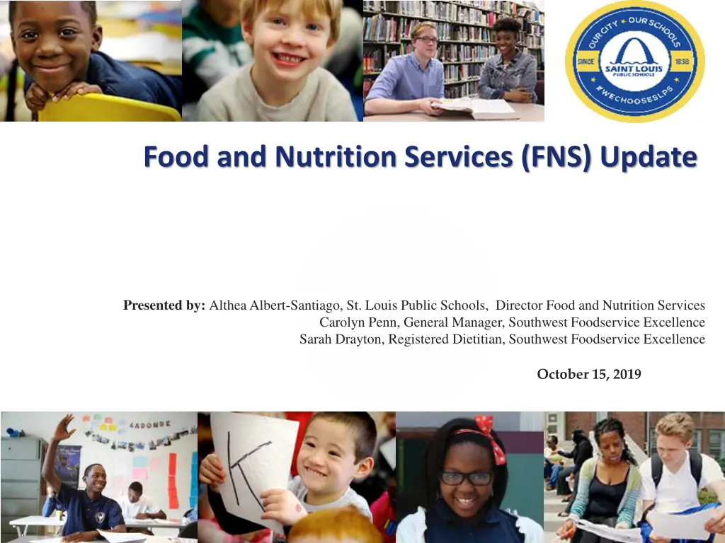 food and nutrition services fns update