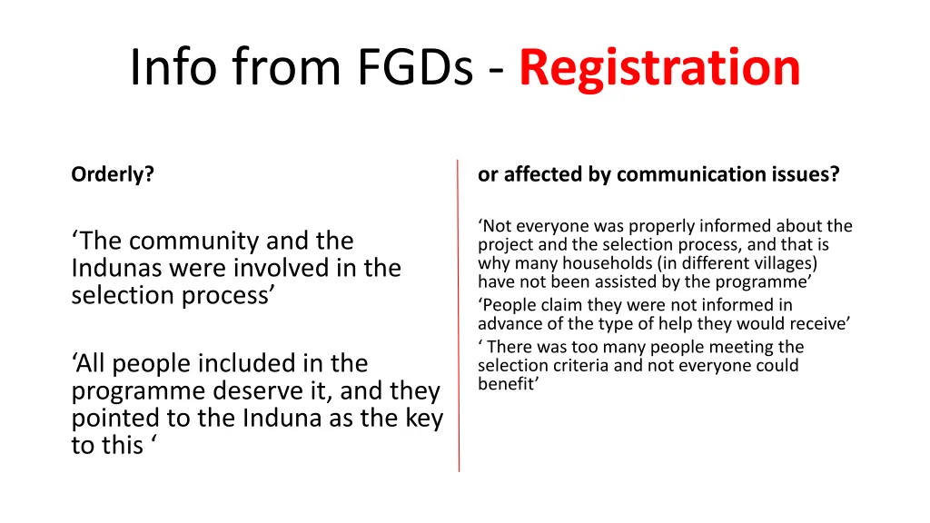 info from fgds registration