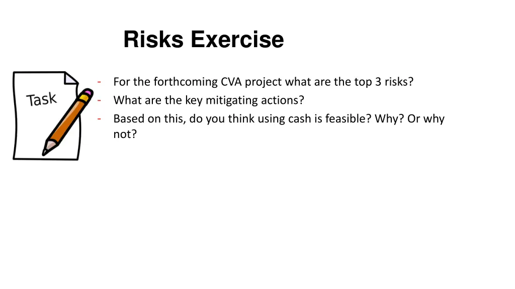 risks exercise