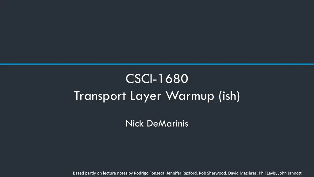 csci 1680