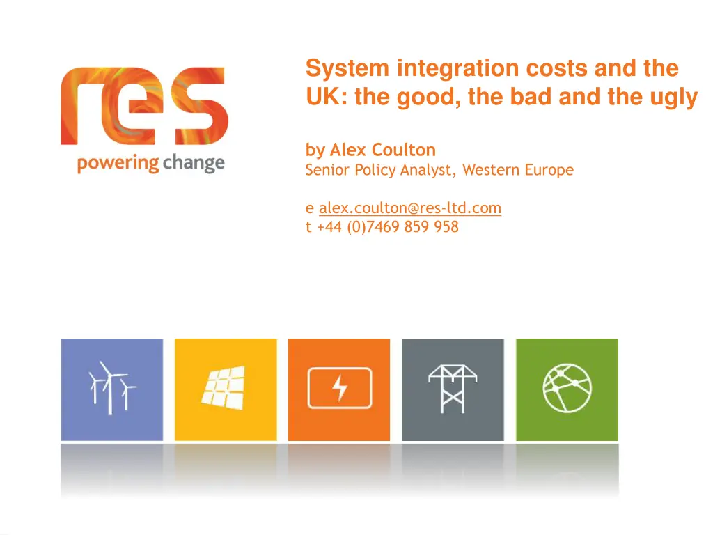 system integration costs and the uk the good