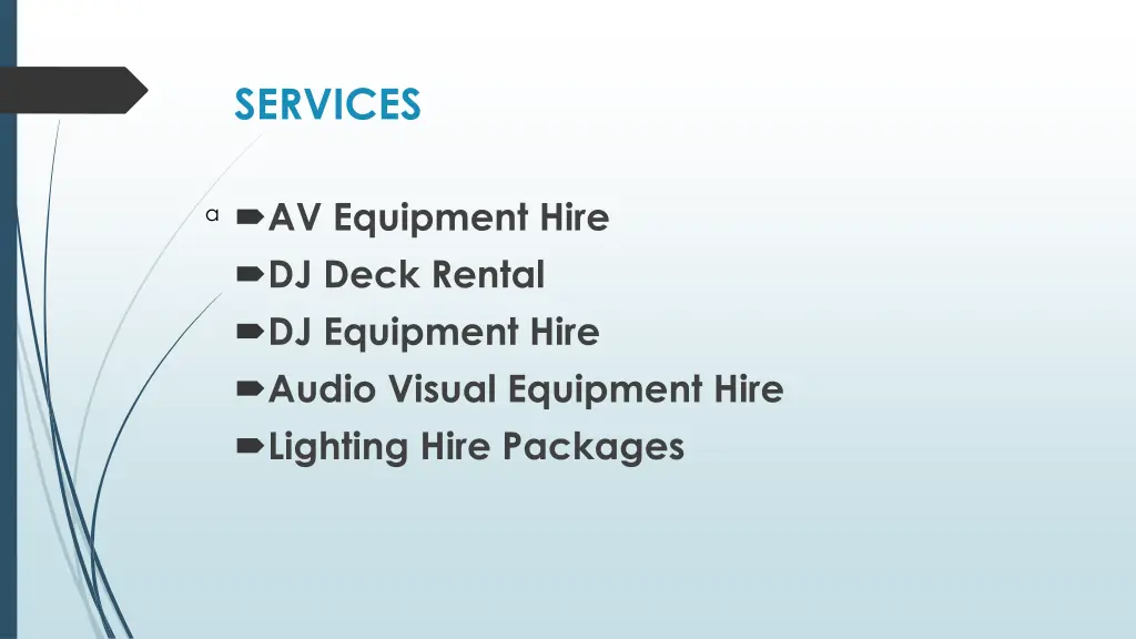 services