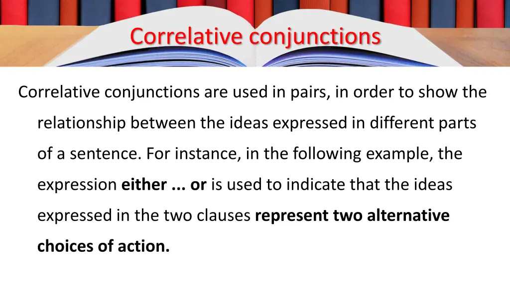 correlative conjunctions
