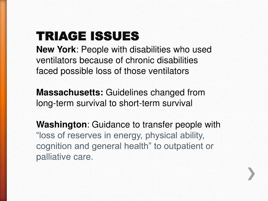 triage issues triage issues new york people with