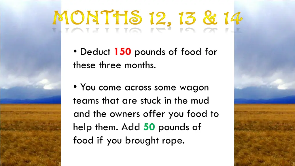 months 12 13 14 months 12 13 14