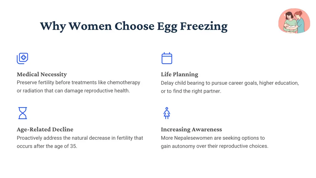 why women choose egg freezing