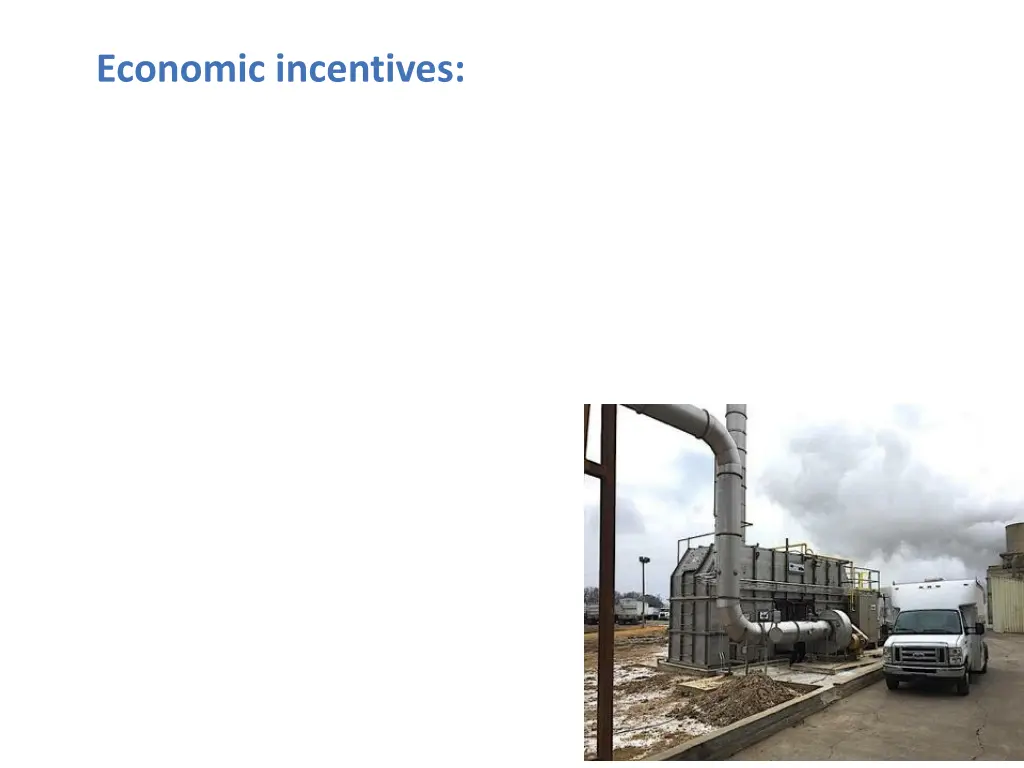 economic incentives