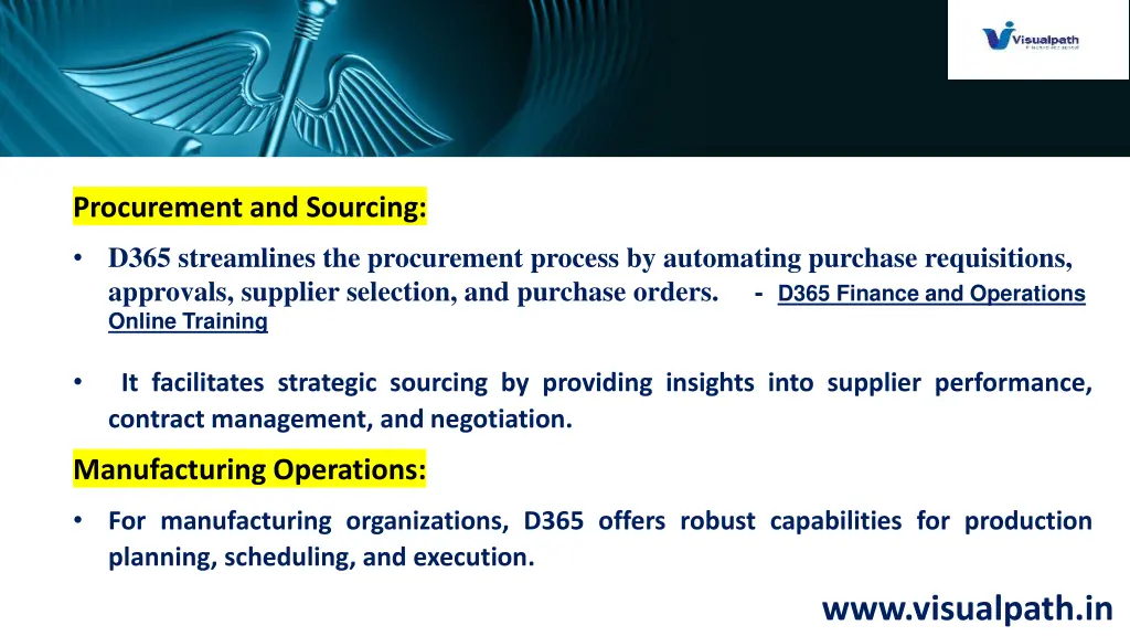 procurement and sourcing