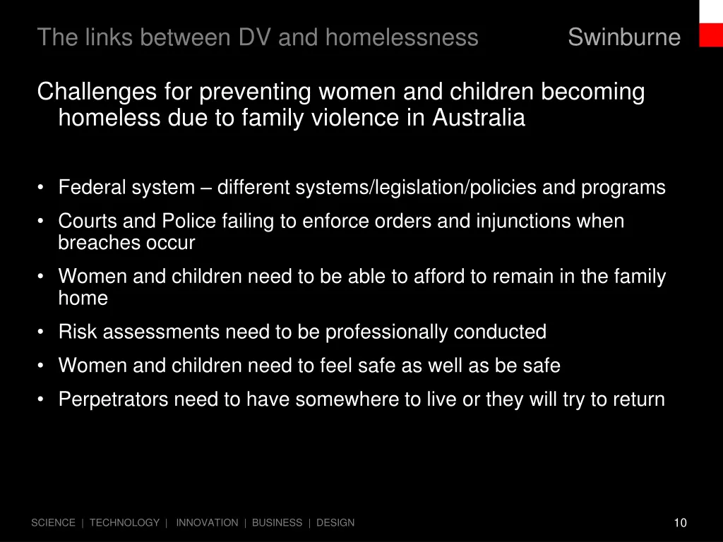 swinburne 8