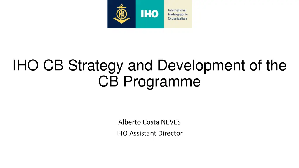 iho cb strategy and development