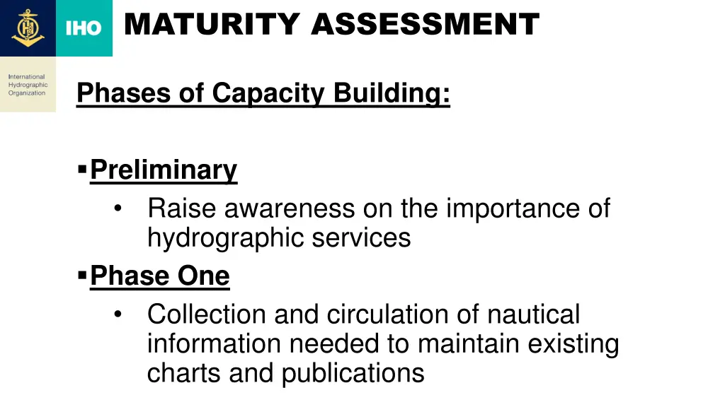 maturity assessment