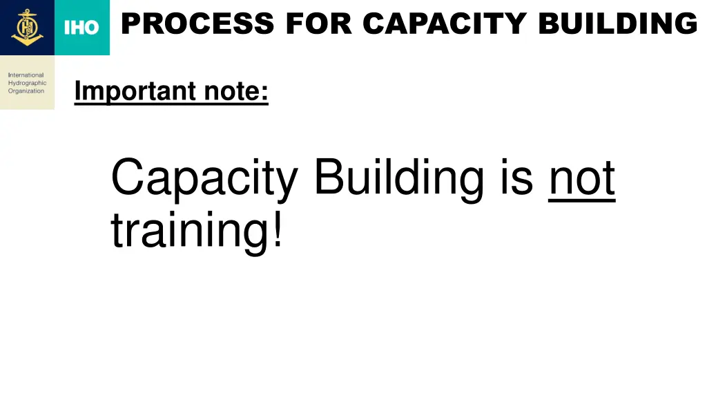 process for capacity building 1
