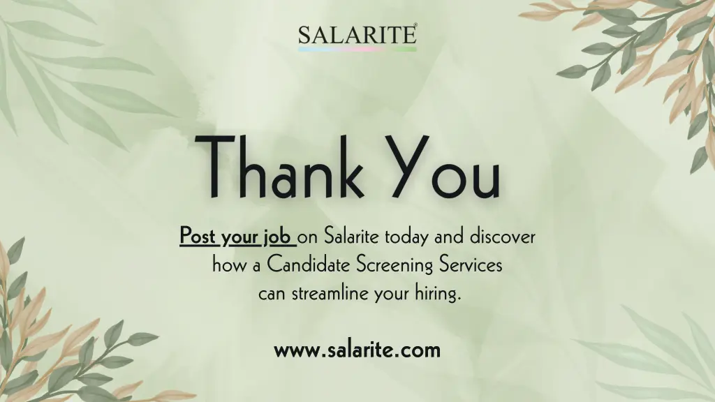 post your job on salarite today and discover