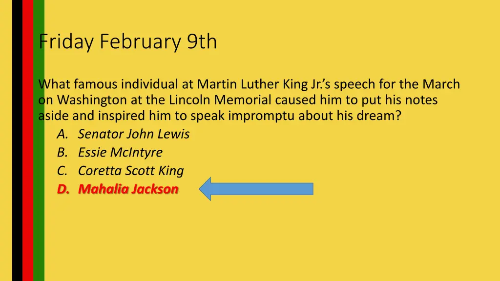 friday february 9th 1