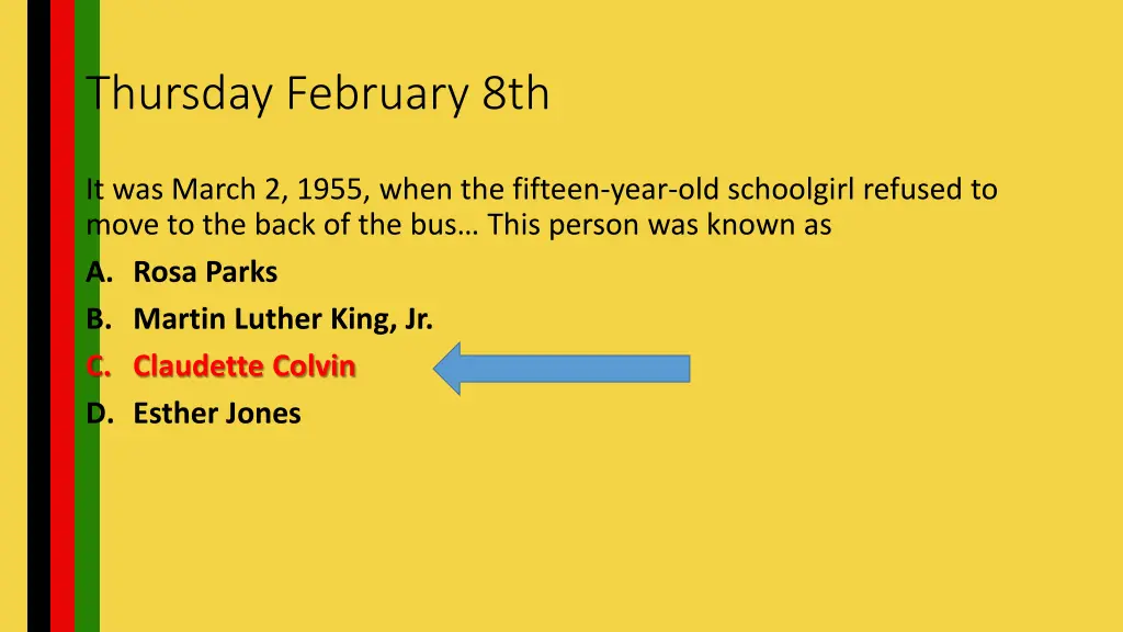 thursday february 8th 1