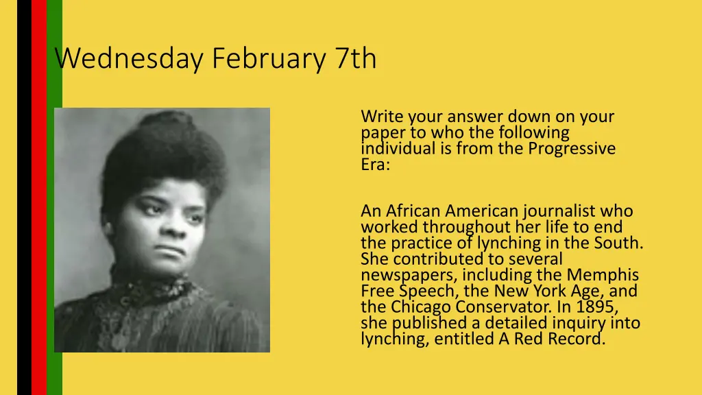 wednesday february 7th
