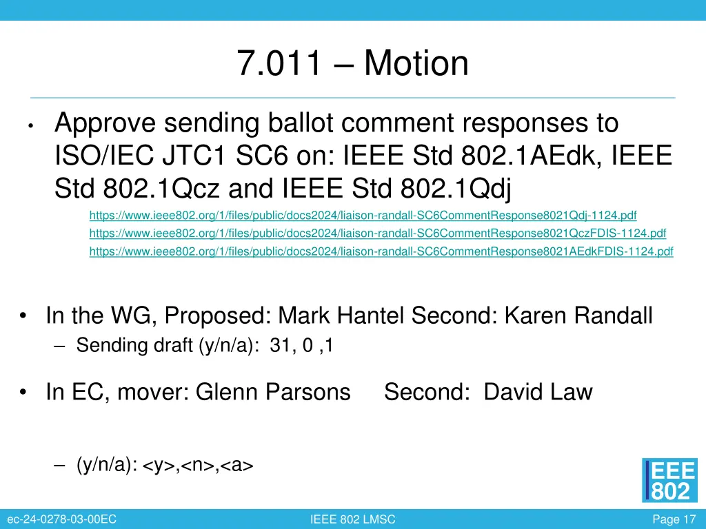 7 011 motion