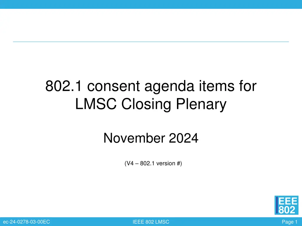 802 1 consent agenda items for lmsc closing