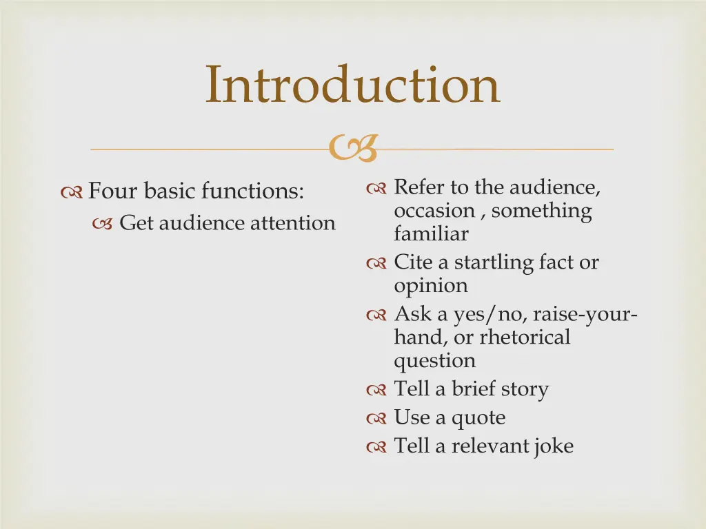 introduction