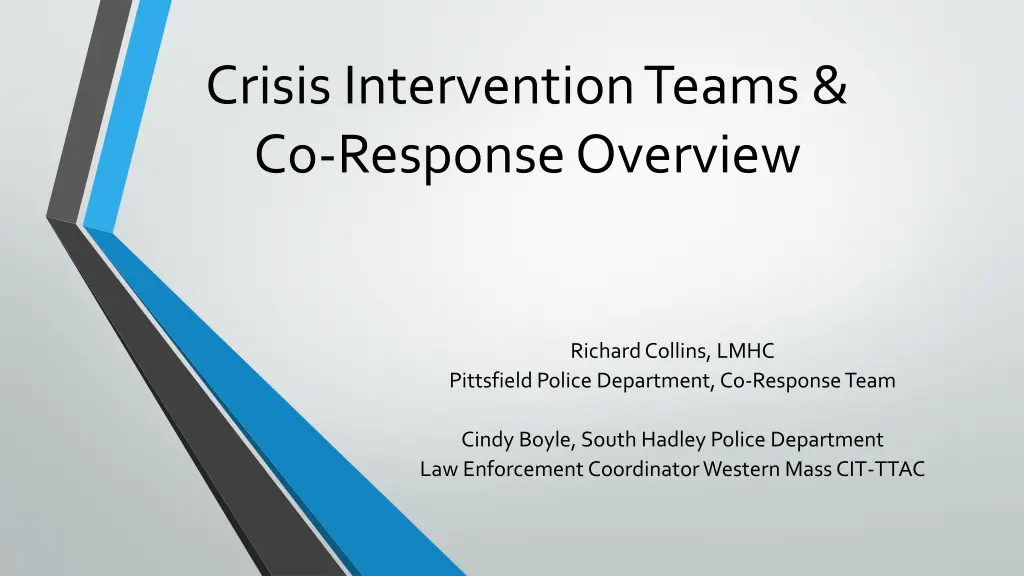 crisis intervention teams co response overview