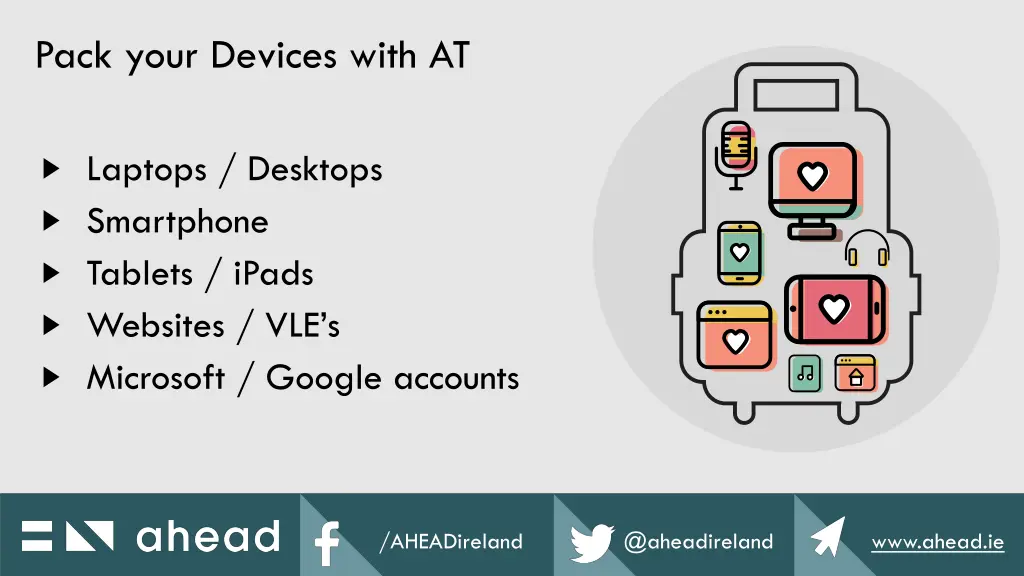 pack your devices with at