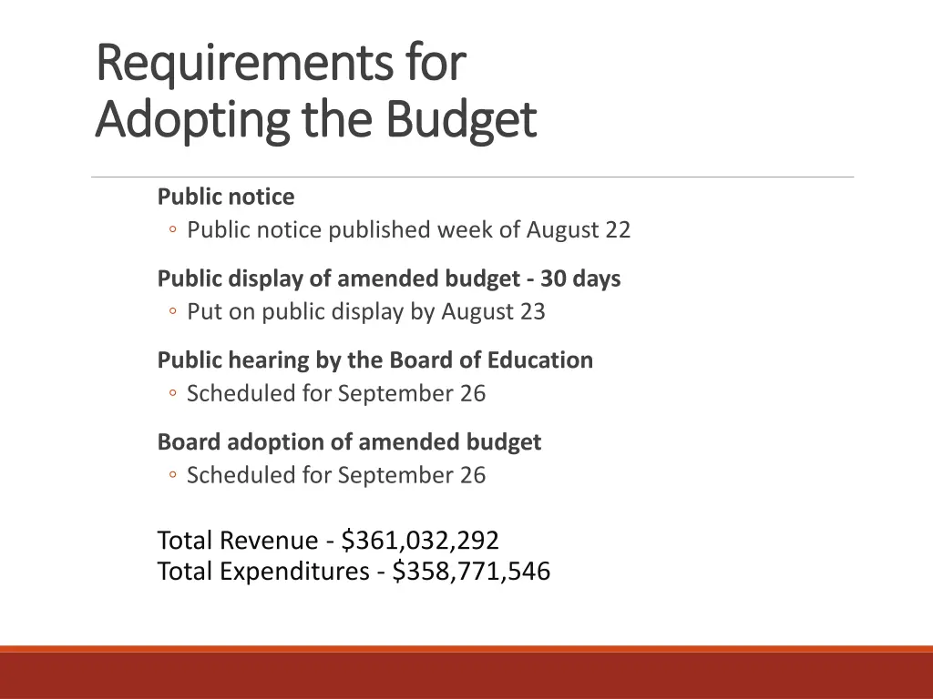 requirements for requirements for adopting