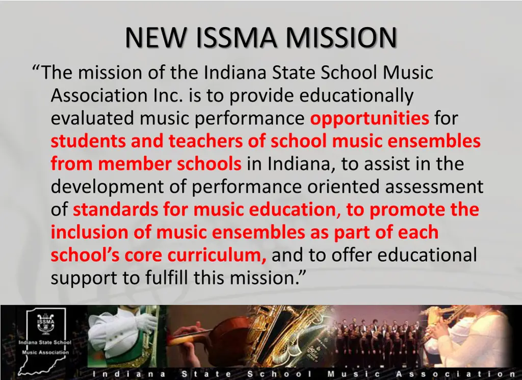 new issma mission the mission of the indiana