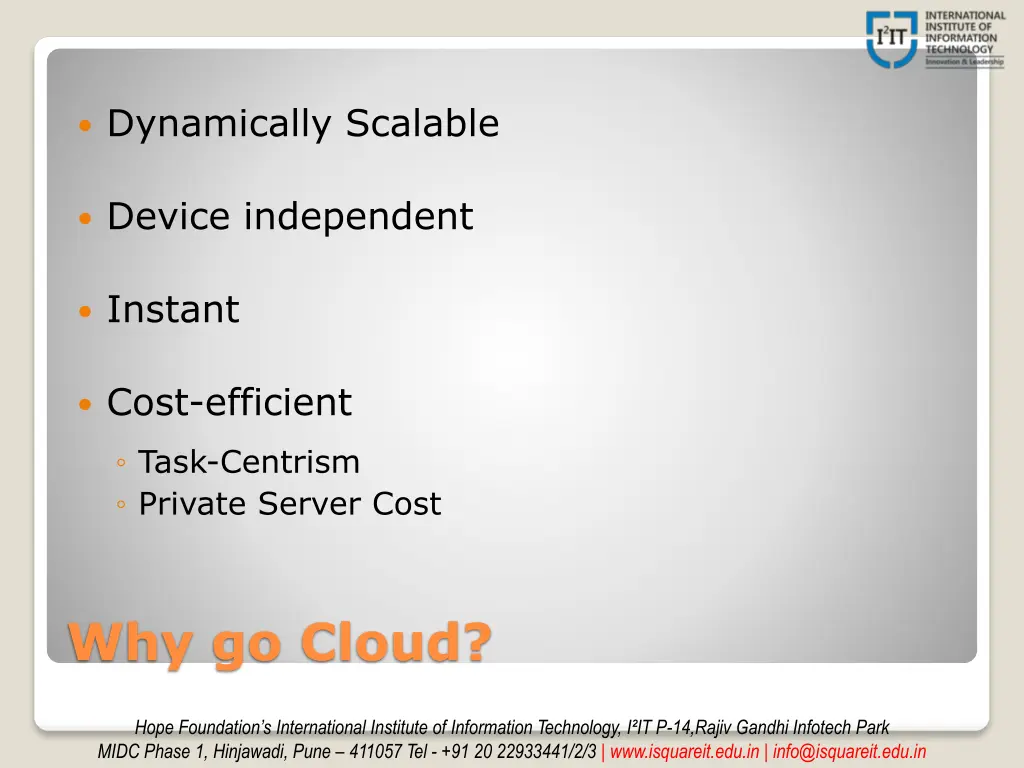 dynamically scalable