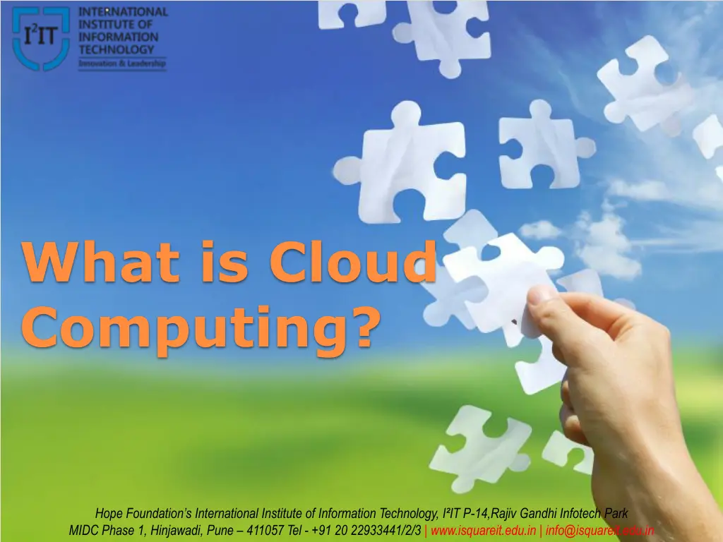 what is cloud computing