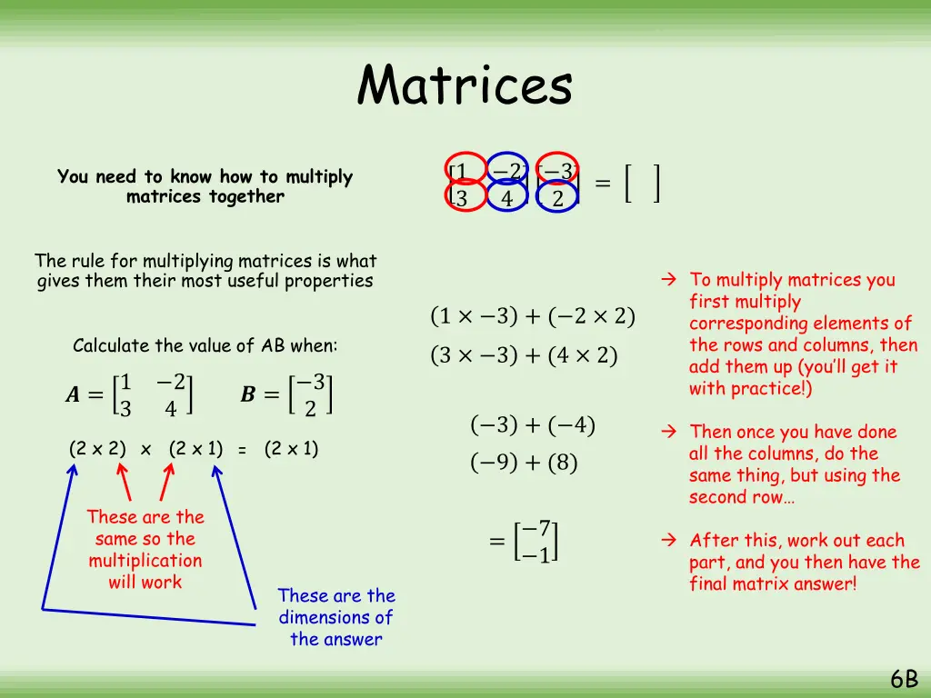 matrices 1