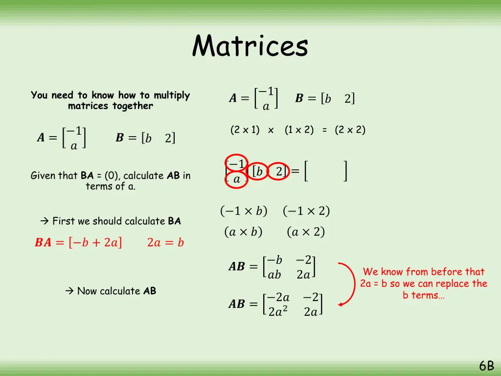 matrices 11