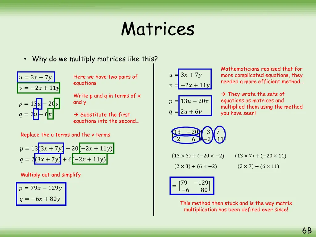 matrices 12