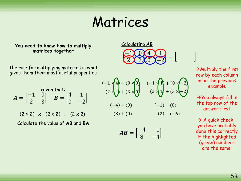 matrices 2