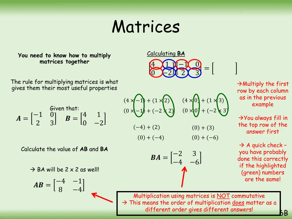 matrices 3