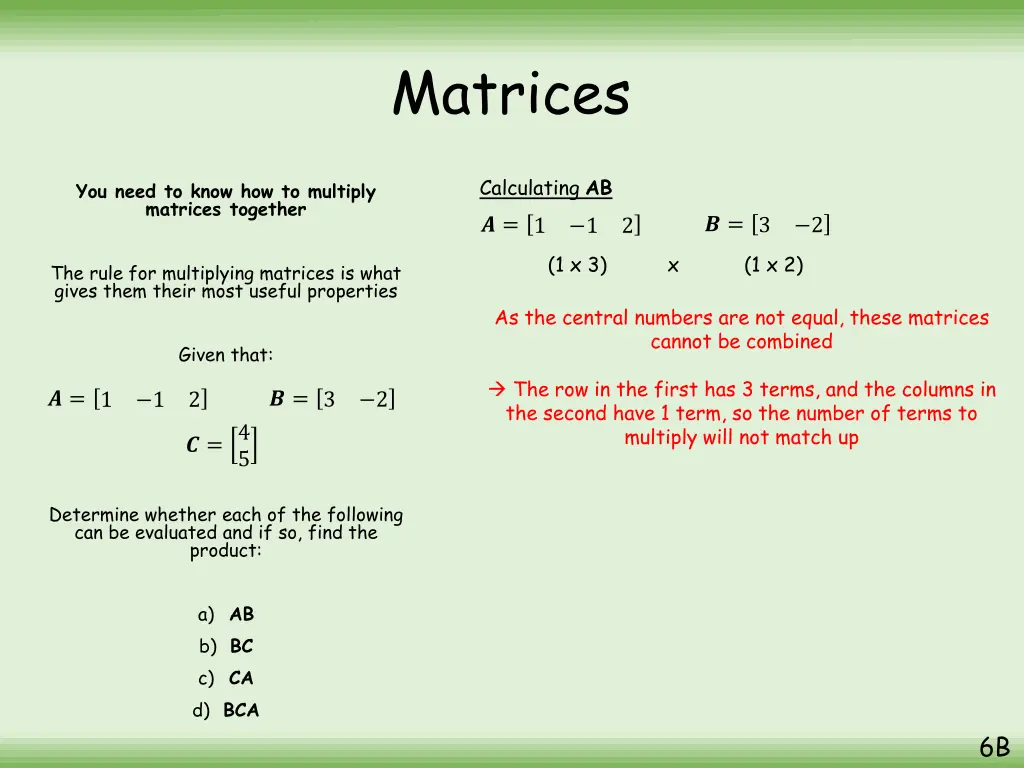 matrices 4