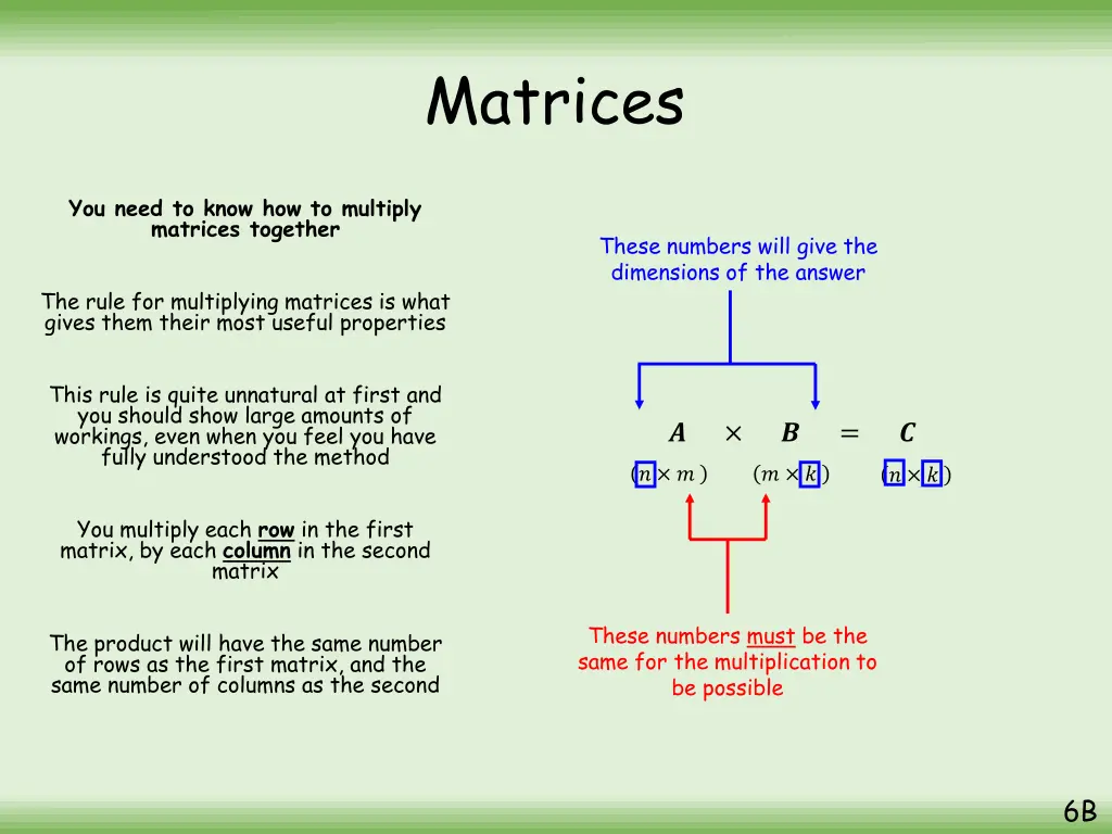 matrices