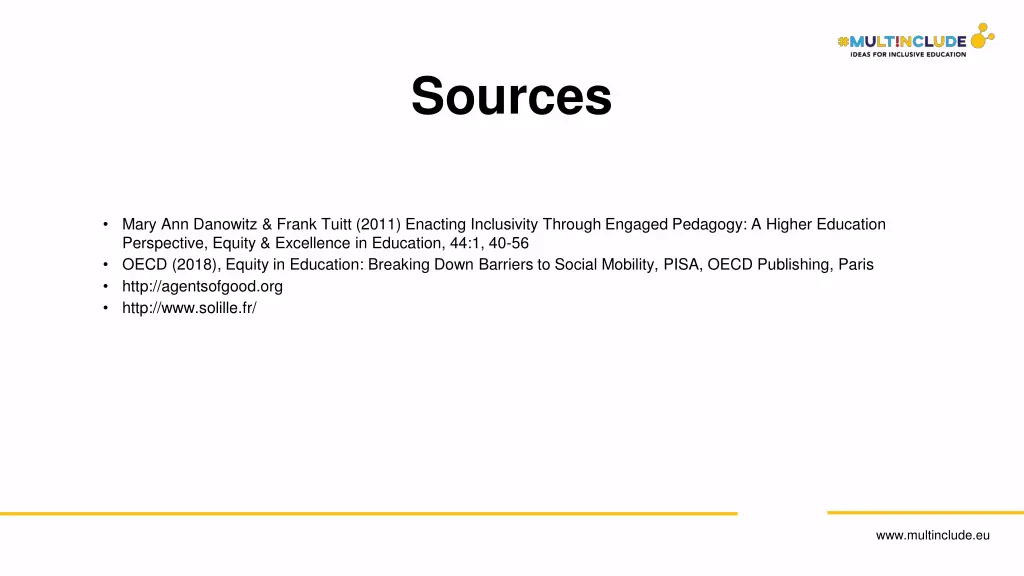 sources