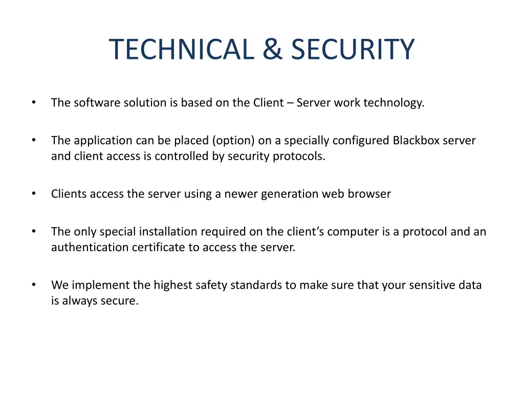 technical security
