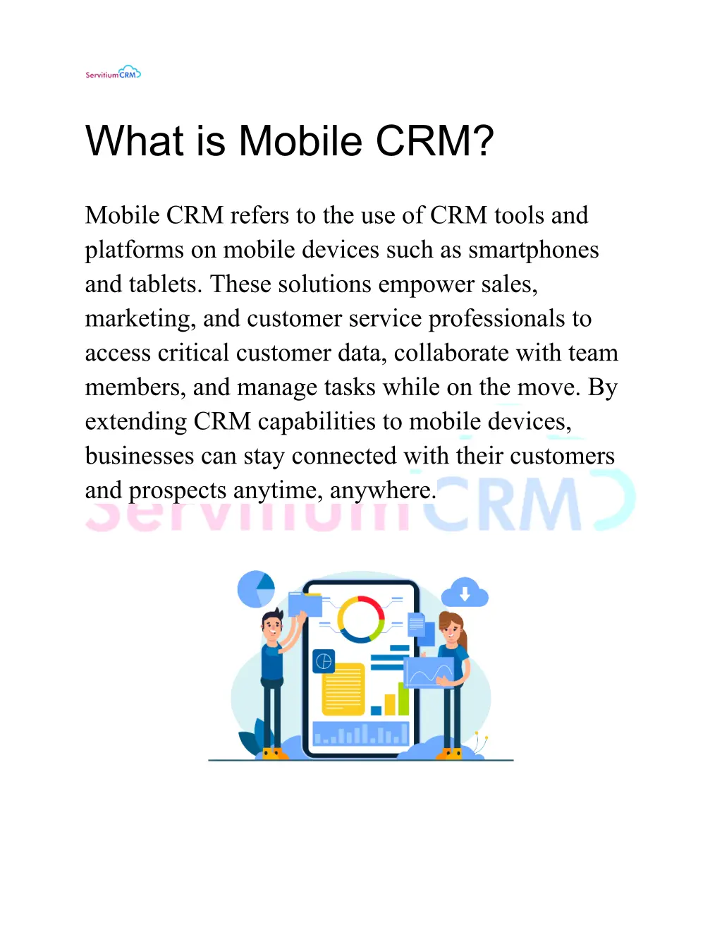 what is mobile crm