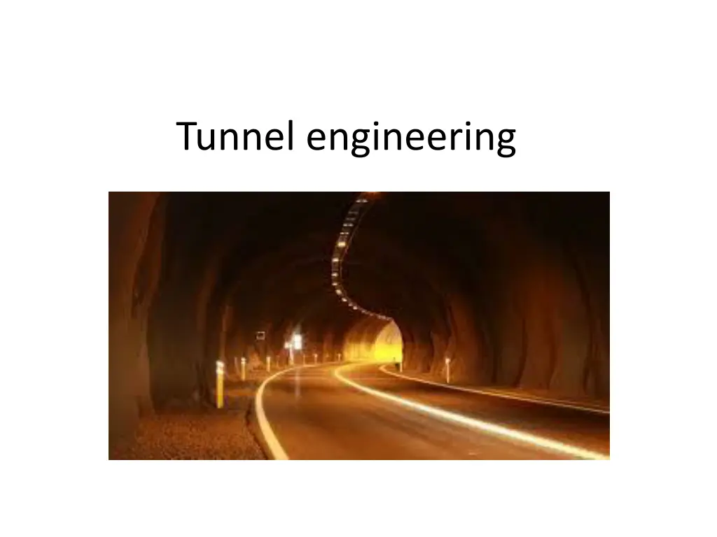 tunnel engineering