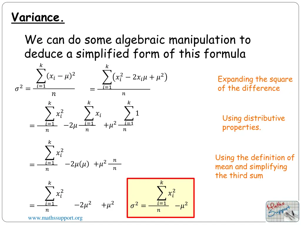 variance 2