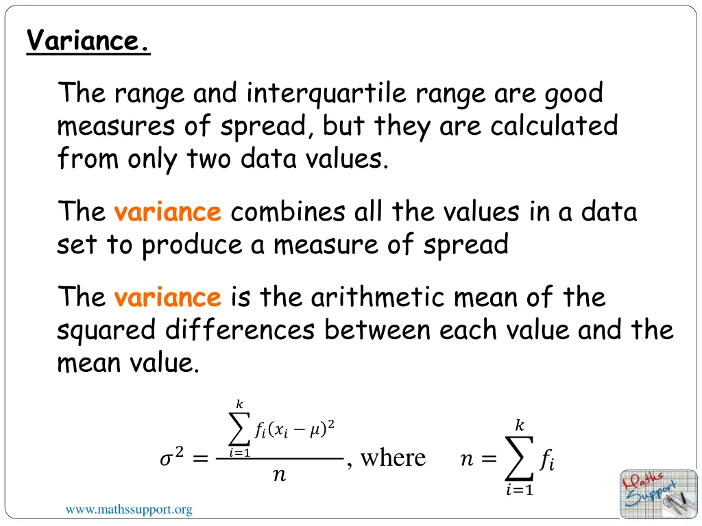 variance