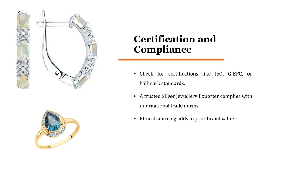 certification and compliance