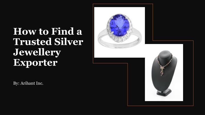 how to find a trusted silver jewellery exporter