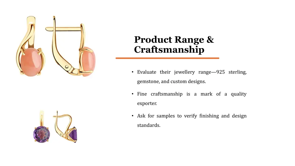 product range craftsmanship